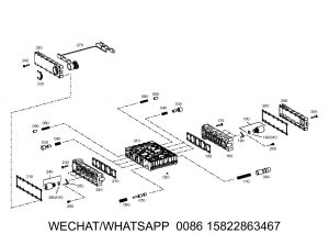 ZF Gear Shift Valve 4656.159.019 for Liugong 888 & XCMG 890 | Genuine Parts
